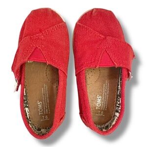 Toms | Alpargata Classic Toddler Shoe (T6) ♥️
